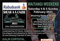 Shear 4 A Cause 24 Shearathon - West Otago