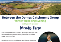 Winter Wellbeing Evening with Wendy Frew, Mossburn, Southland