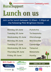 Lunch On Us - Huntly, Waikato