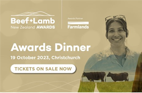 Beef & Lamb NZ Awards Dinner - Christchurch, Canterbury