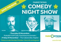 Farmstrong Comedy Night Show - Puketitiri Golf Club, Hawke's Bay