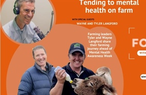 Tending to mental health on farm -