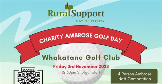Rural Support Trust BOP Charity Ambrose Golf Day - Whakatane, Bay of Plenty
