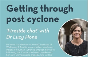 Getting through post Cyclone with Dr Lucy Hone, Napier, Hawke's Bay