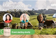 Safer Farms - Making Good Calls for Kids on Farm