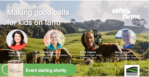 Safer Farms - Making Good Calls for Kids on Farm