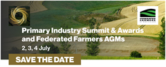Primary Industry Summit & Awards and Federated Farmers AGM - Wellington