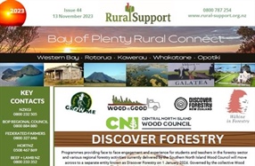 Bay of Plenty Rural Connect - Issue #44 - 13 November 2023