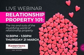 Relationship Property 101: Free Live Webinar with Dairy Women's Network