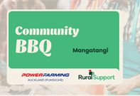 Community BBQ - Mangatangi, Waikato