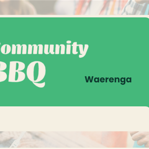 Community BBQ, Waerenga Hall, Waikato
