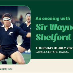 An Evening with Sir Wayne ‘Buck’ Shelford - Tuakau, Waikato