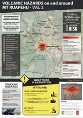 Volcanic Hazards on and around Mt Ruapehu