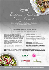 Southern Ladies Long Lunch - Thursday 2nd June, Gore