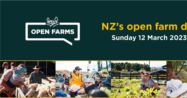 Open Farms - New Zealand’s national open farm day is set for Sunday 12 March 2023!