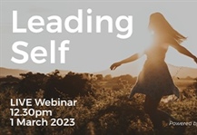 Leading Self - Live Webinar with Dairy Women's Network