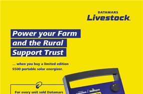 Datamars Livestock ‘super-charges’ support for Rural Support Trust "Time Out Tour"!