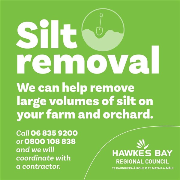 Silt Removal in Hawkes Bay