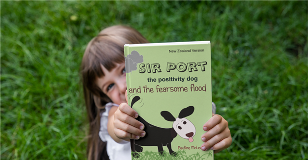 Sir Port - The Positivity Dog