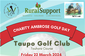Charity Ambrose Golf Day - Taupo, Waikato