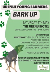 Urenui Young Farmers Club Bark Up, Urenui, Taranaki