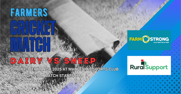 Farmers Cricket Match - Mandeville, North Canterbury