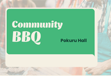 Community BBQ, Pokuru Hall, Waikato