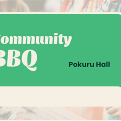 Community BBQ, Pokuru Hall, Waikato