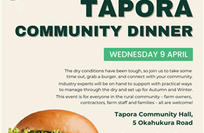 Community Dinner, Tapora