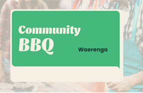 Community BBQ, Waerenga Hall, Waikato