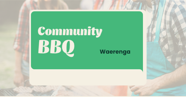 Community BBQ, Waerenga Hall, Waikato