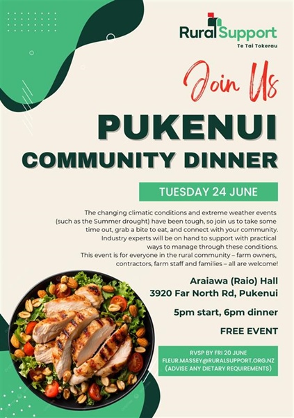 Community Dinner, Pukenui