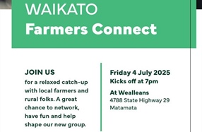 Waikato Farmers Connect - Hinuera, Waikato