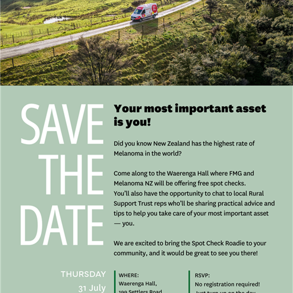 Waerenga Community BBQ and Spot Check