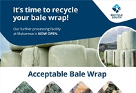Recycling of Bale Wrap with Recycle South